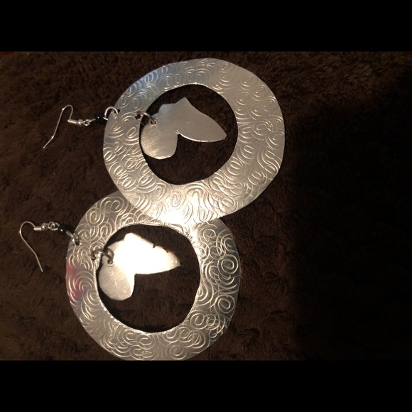 Women’s African earrings - Picture 3 of 3